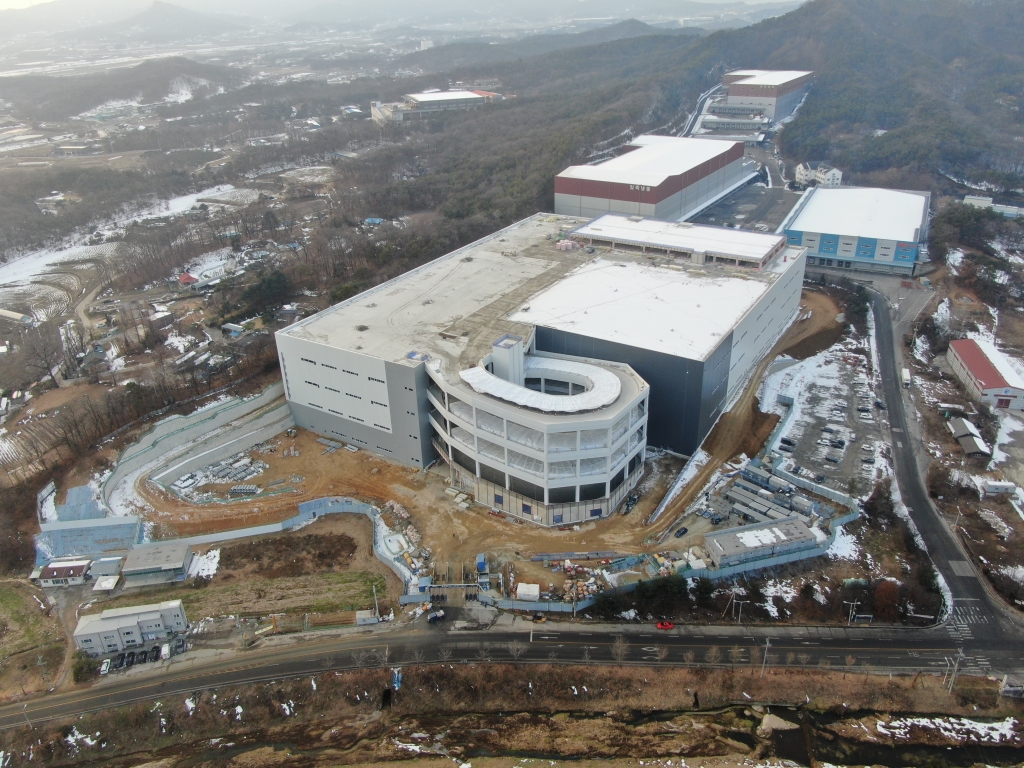 안성 방초2지구 물류센터 신축공사 중 토공 및 부대토목공사 (진행중)