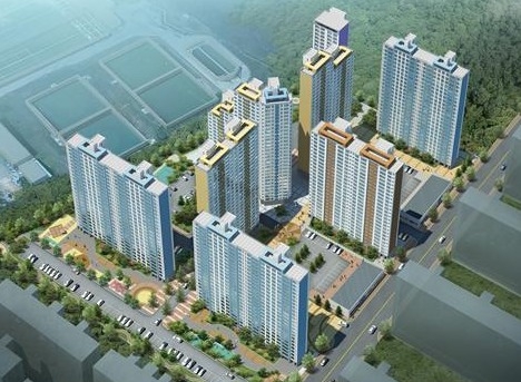 구미 공단4주공 재건축정비사업 중 토공 및 흙막이 공사 (완료)
